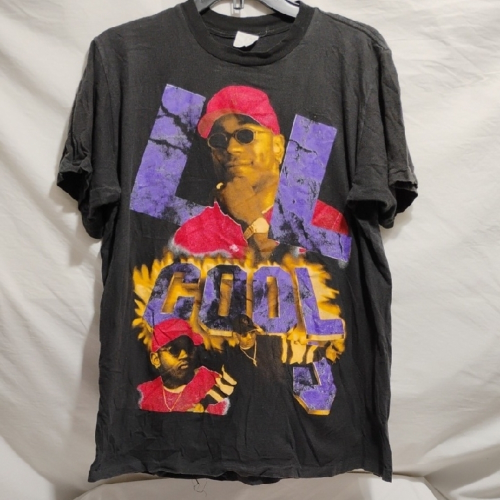SALE! VERY RARE! L.L. Cool J Double Sided Graphics Rap Shirt (Office)
